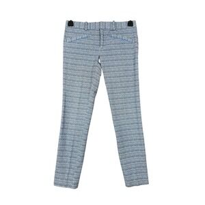 Gap Women Blue Casual Pants‎ Skinny 06 Regular Multicolor Work Boho Slacks